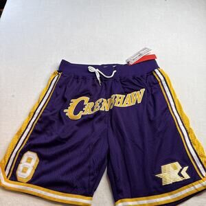 Headgear Classics Kobe Bryant Crenshaw Basketball Shorts Size L